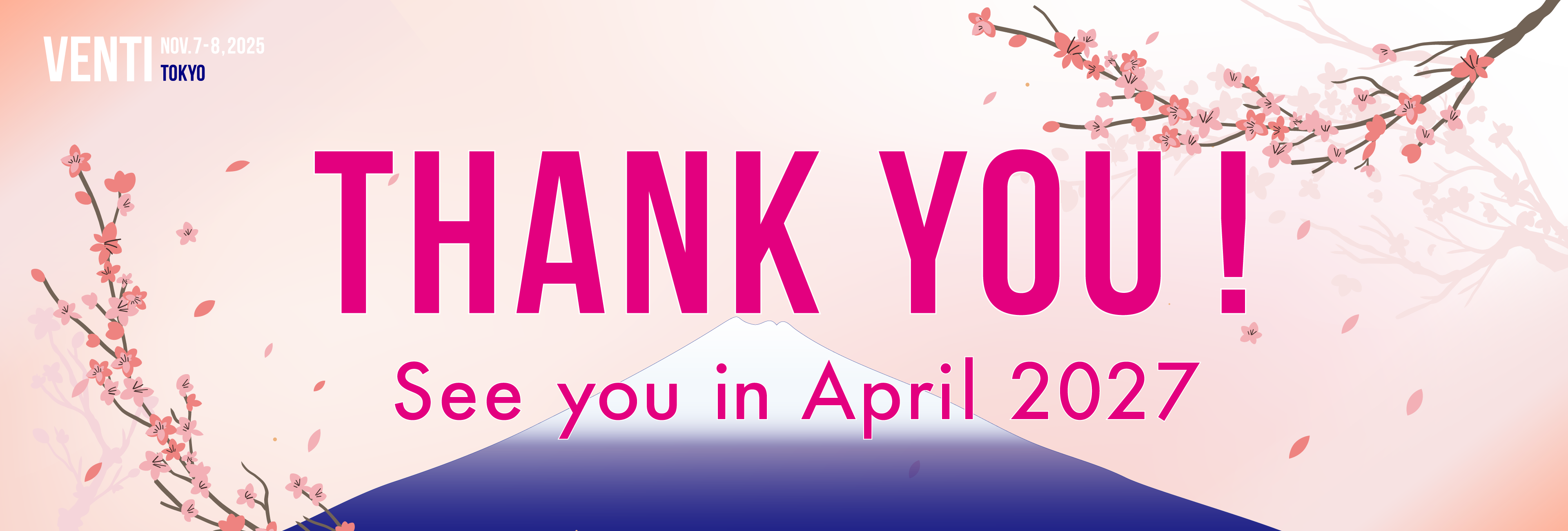 Thank you See you in April 2027